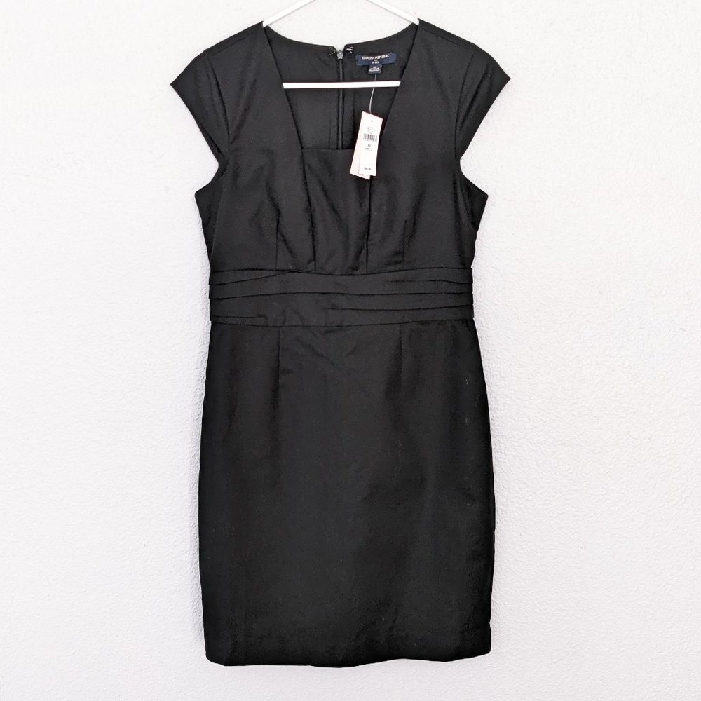 NWT Banana Republic Cap Sleeve Little Black Dress